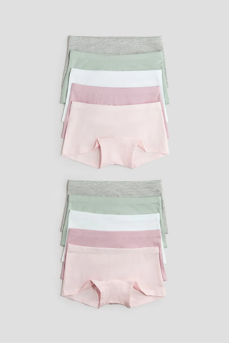 Lot de 10 caleçons boxeurs en coton