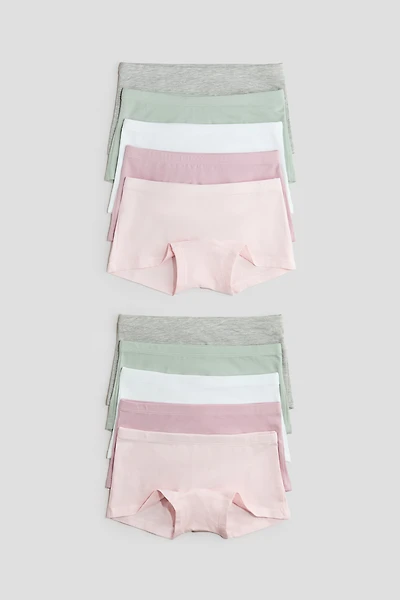 Lot de 10 caleçons boxeurs en coton