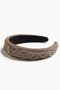 Rhinestone-Embellished Hairband