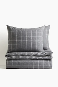 Flannel King/Queen Duvet Cover Set
