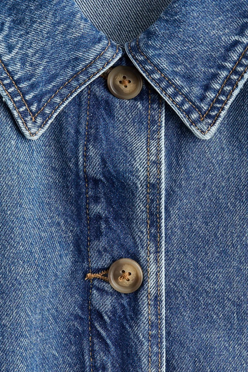Veste-chemise en denim