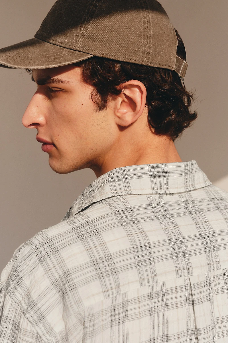 Loose-Fit Textured Shirt