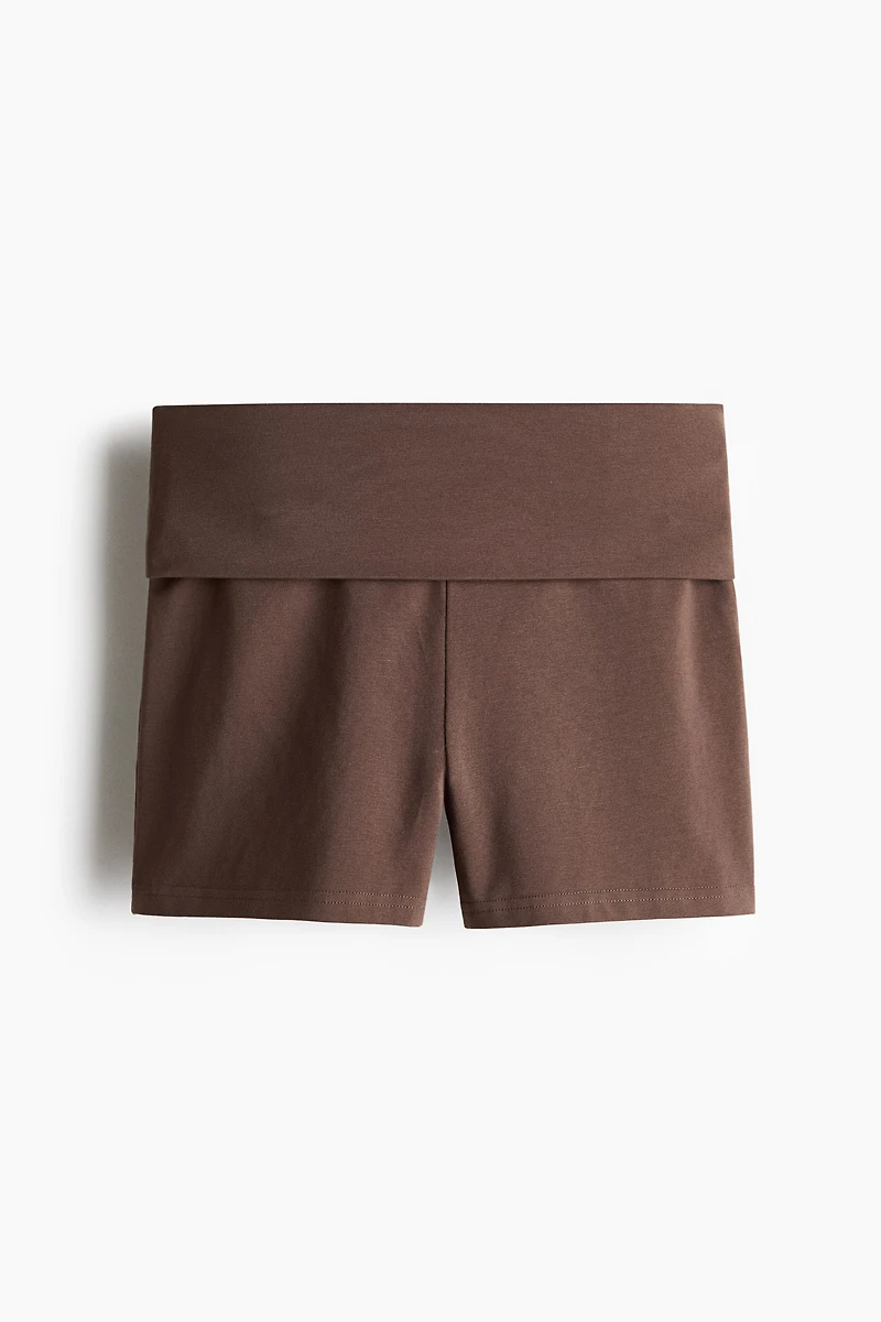 Cotton Jersey Hot Pants