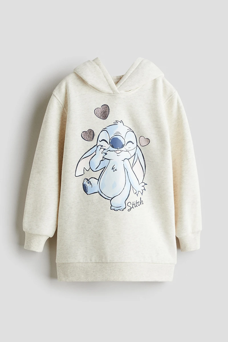 Robe en molleton ample