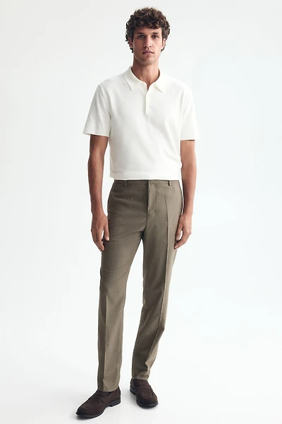Slim-Fit Suit Pants