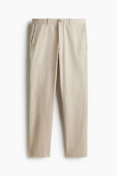 Pantalon coutil près du corps en coton