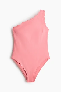 Maillot de bain asymétrique à bonnets coussinés