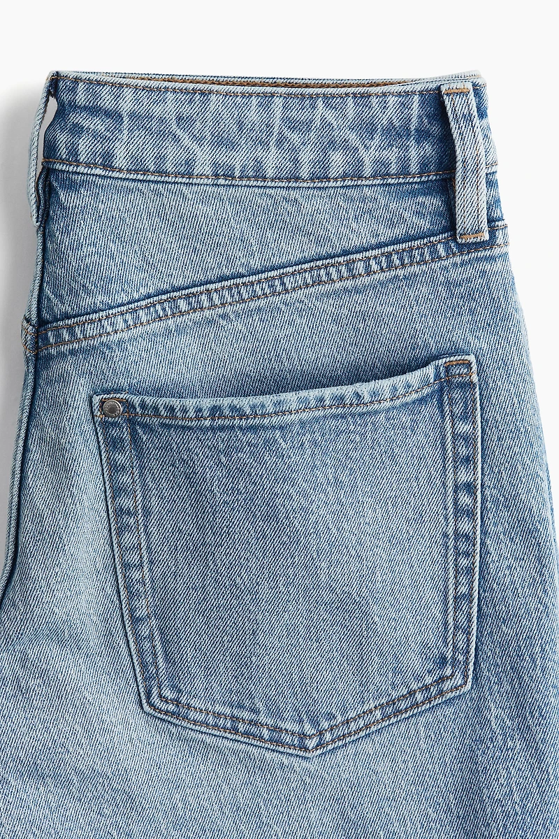Slim Straight High Ankle Jeans