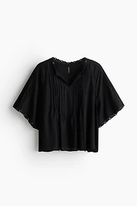Blouse with Pintucks