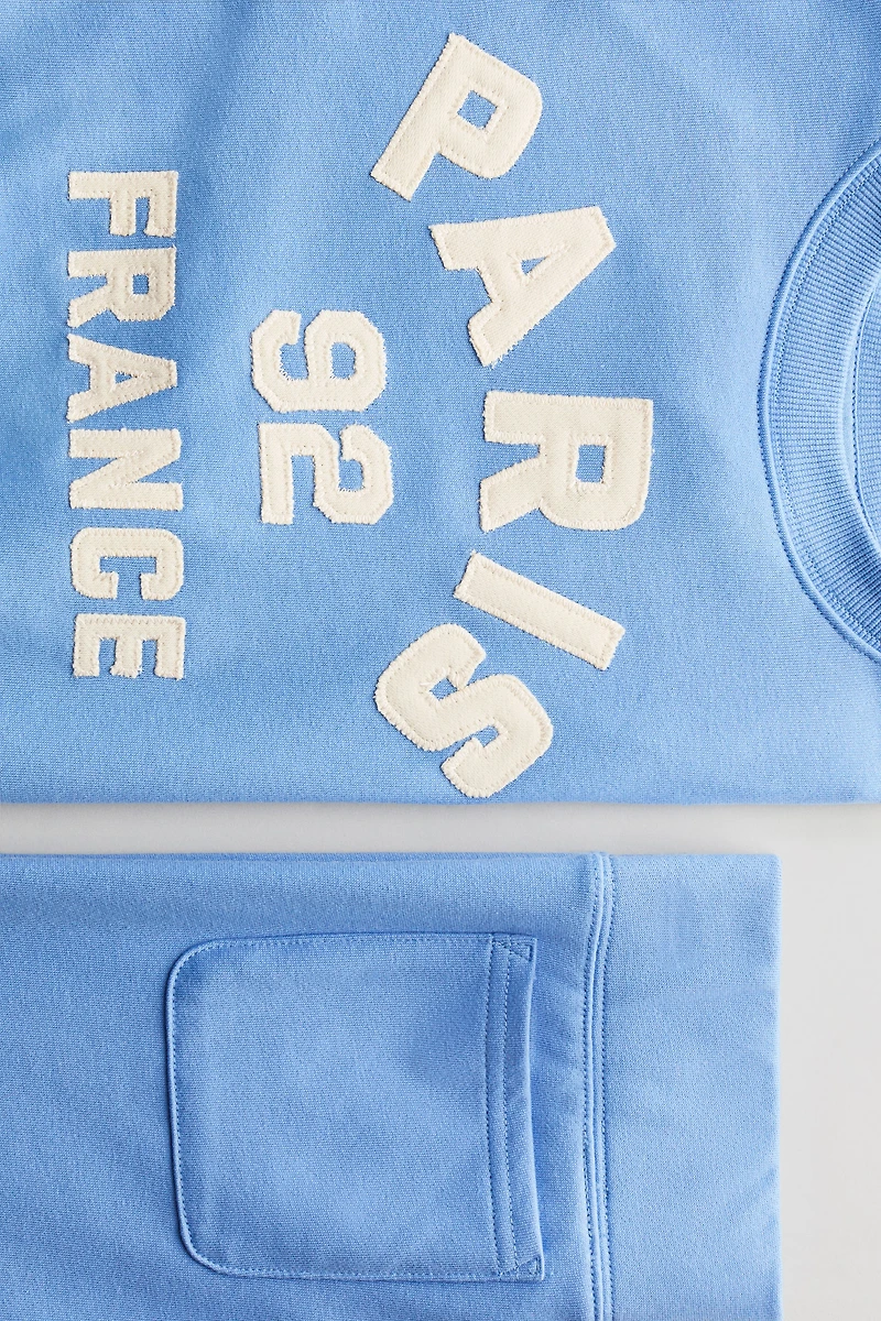 2-Piece Sweatshirt and Joggers Set