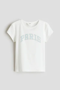 Haut en jersey de coton