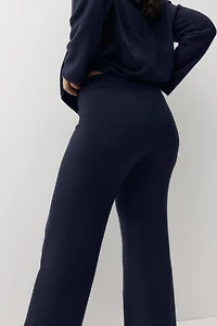 Fine-knit Pants