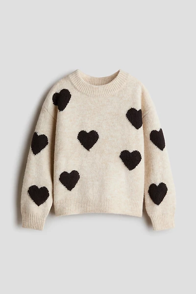 Jacquard-Knit Sweater