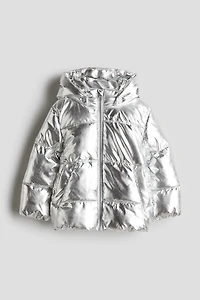 Shimmery Puffer Jacket