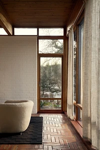 2-Pack Extra-Long Linen-Blend Curtain Panels