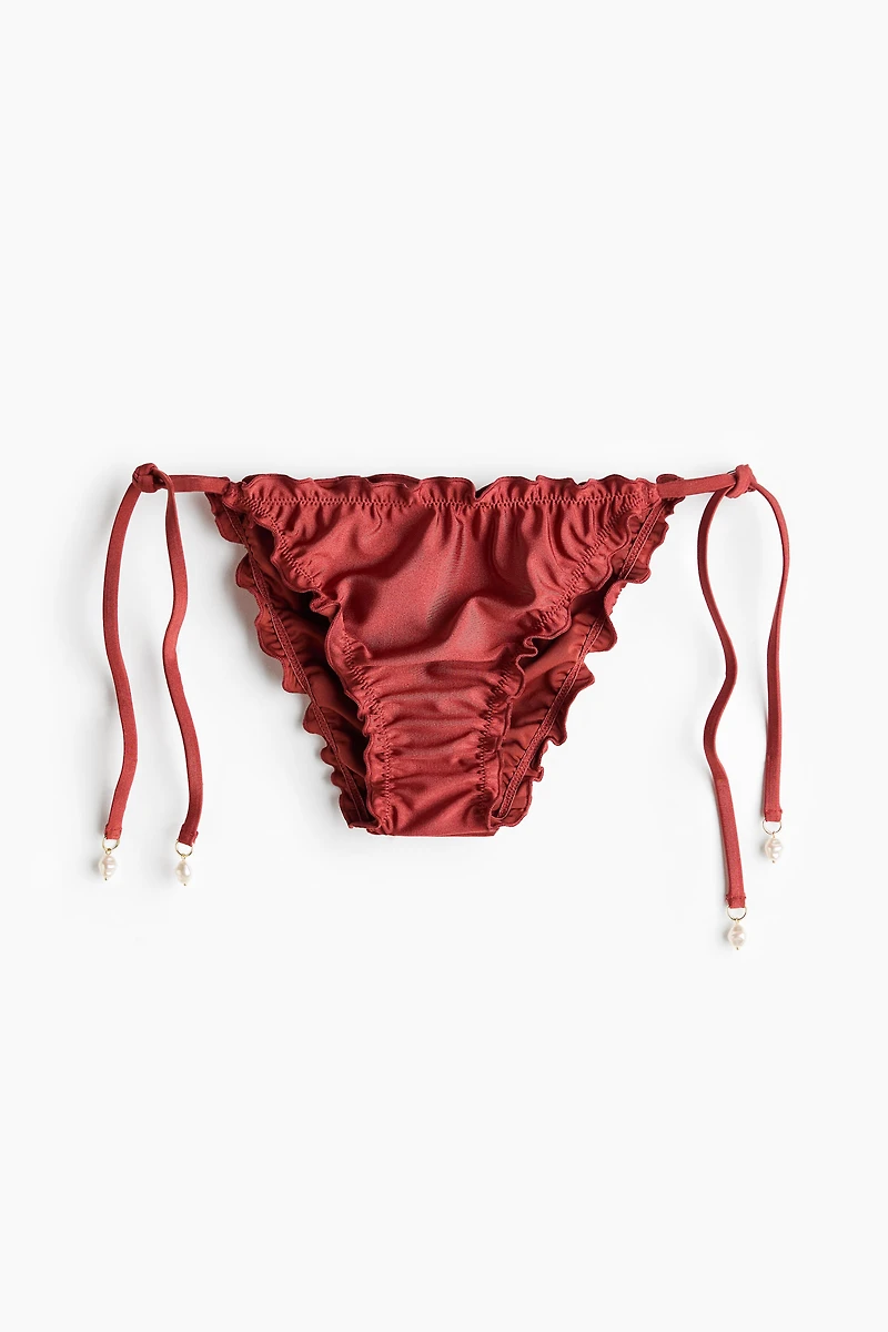 Culotte de bikini Tanga à nouer