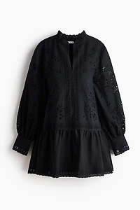 MAMA Eyelet-Embroidered Dress