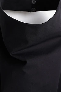 Draped Halterneck Top