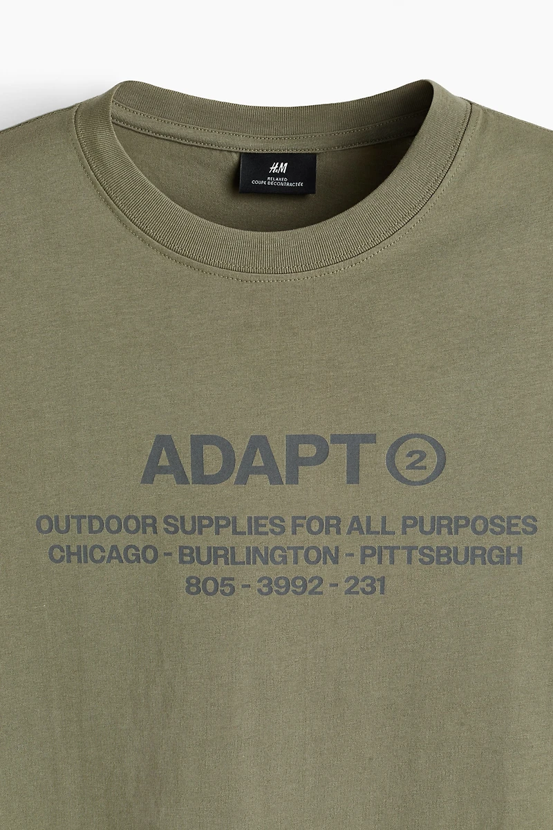 Loose Fit Printed T-shirt