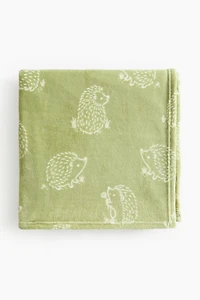 Patterned Fleece Throw