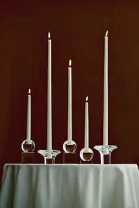 Glass Candleholder