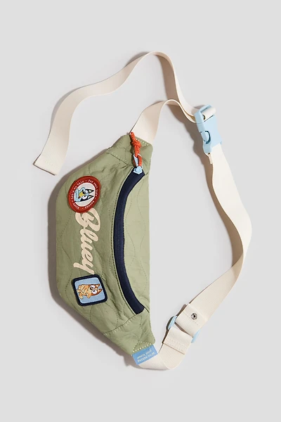 Crossbody Bag with Printed Motif