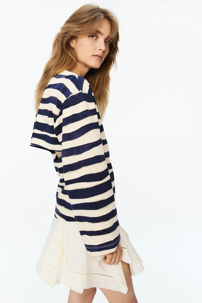 Cutout Cotton Top