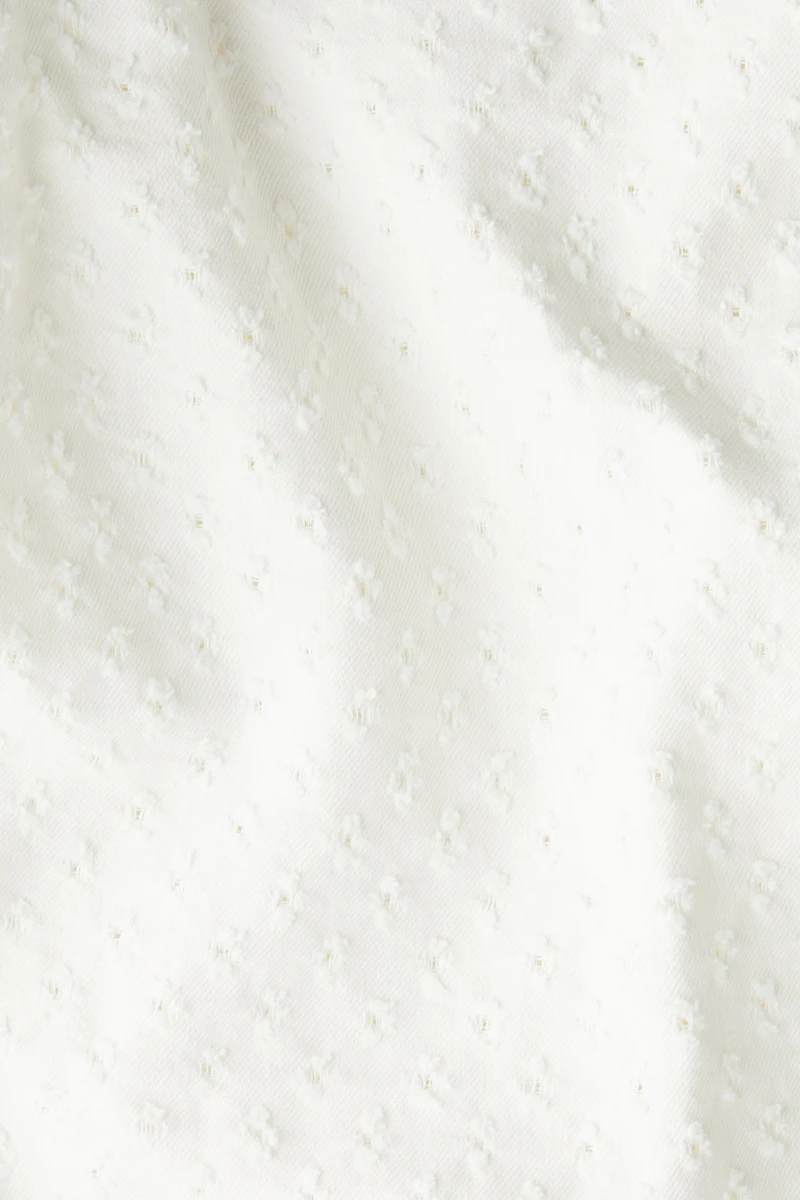 Jeans ample à motifs