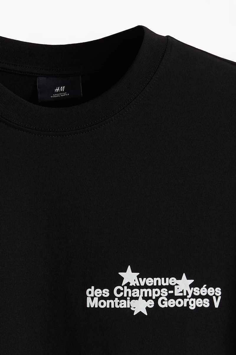 Loose Fit Printed T-shirt