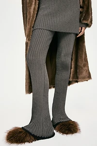 Chaussons ornementés