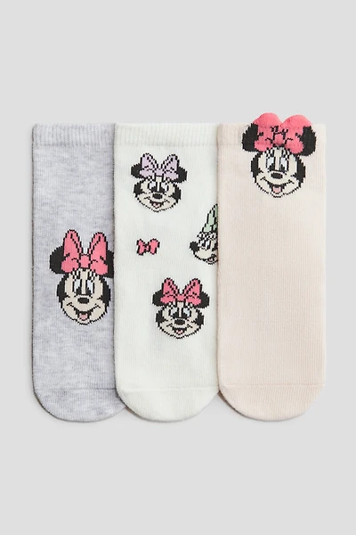 3-pack Motif-detail Socks