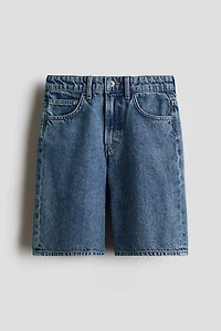 Short ample en denim