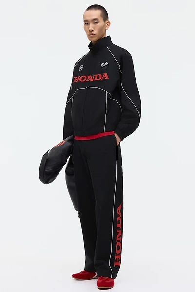 Relaxed-Fit Printed Track Pants