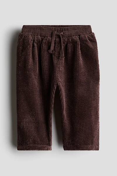 Cotton Corduroy Joggers