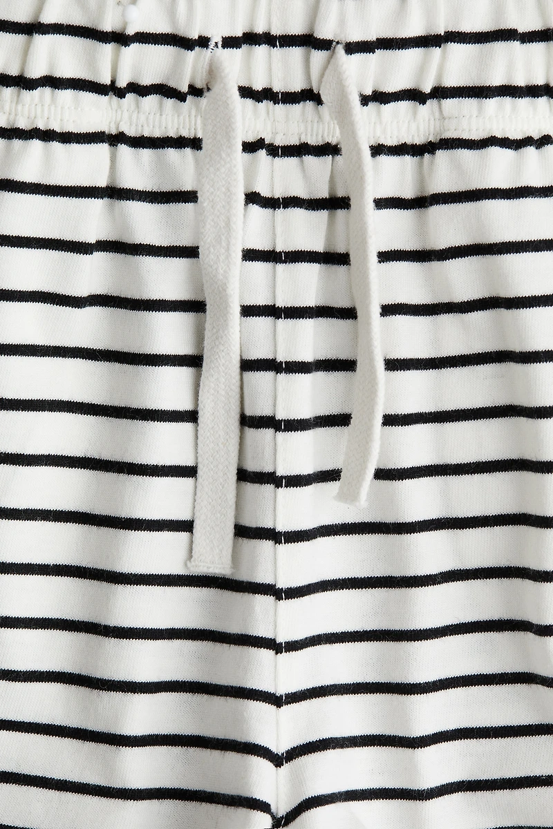 Short en jersey de coton