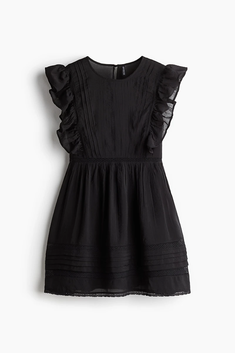 Dress with Pintucks