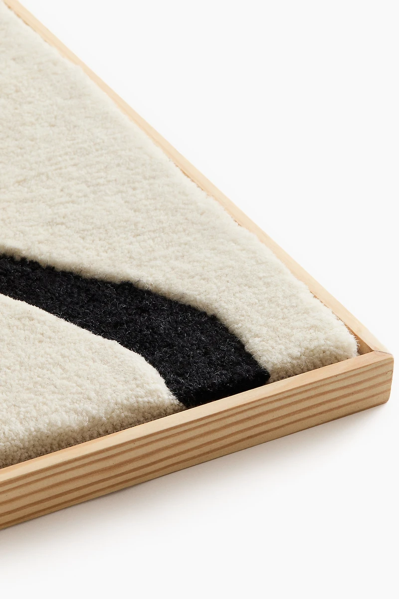 Large Tufted-Wool Wall Art