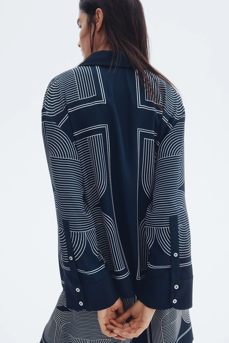 Oversized Twill Shirt