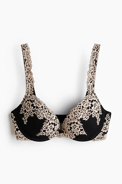 Lace super push-up bra