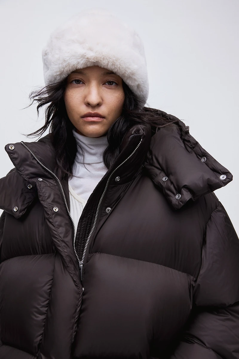 Hooded Down Puffer Jacket