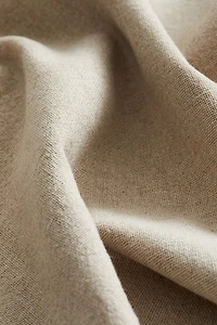 Linen-blend Cushion Cover