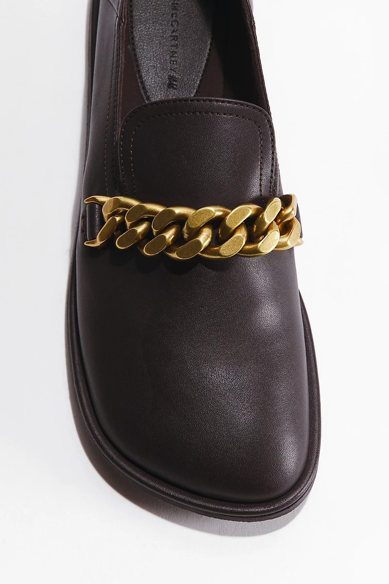 Mocassins avec chaîne