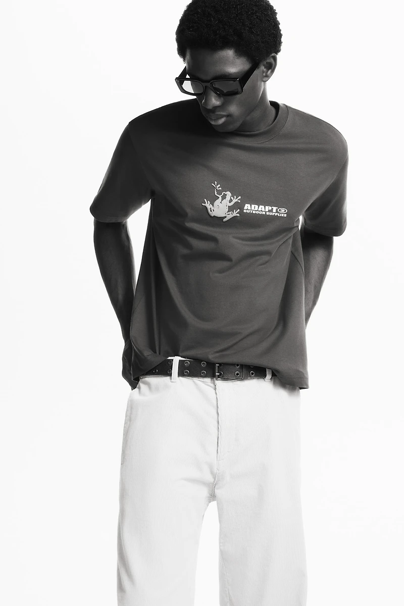 Loose Fit Printed T-shirt