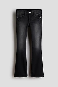 Flared Leg Low Jeans