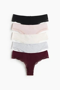 Lot de 5 culottes brésiliennes