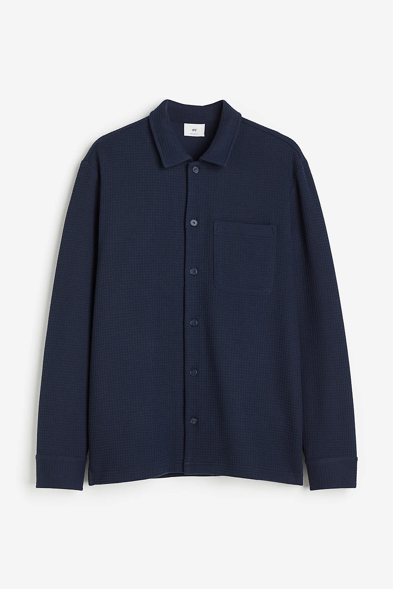 Chemise gaufrée Coupe Classique
