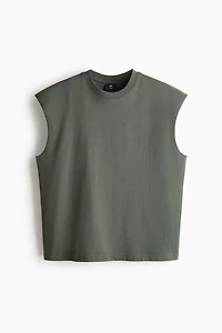 Relaxed-Fit Cotton Tank Top