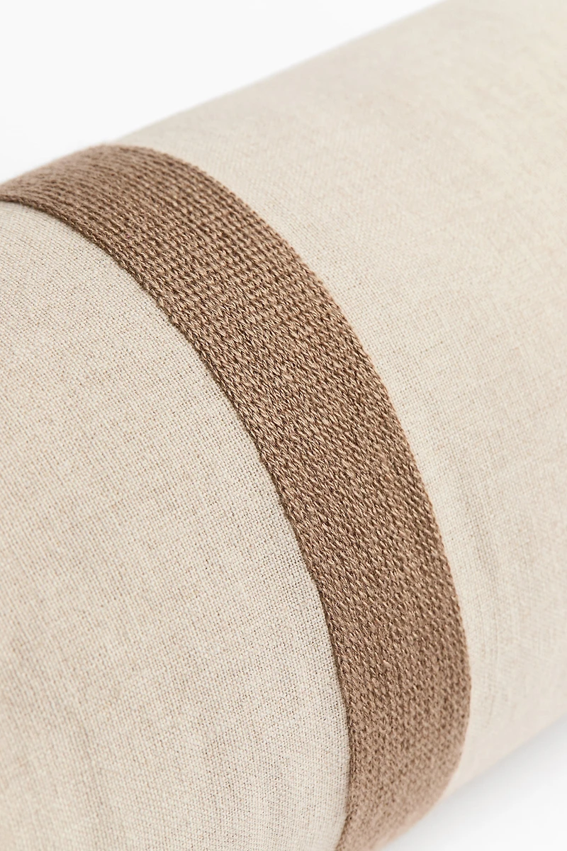 Linen-Blend Bolster