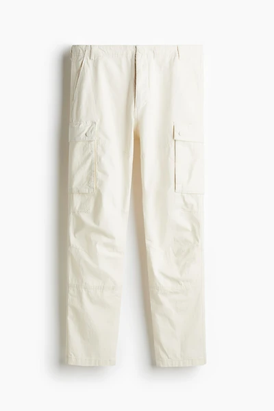 Pantalon cargo près du corps en tissu ripstop
