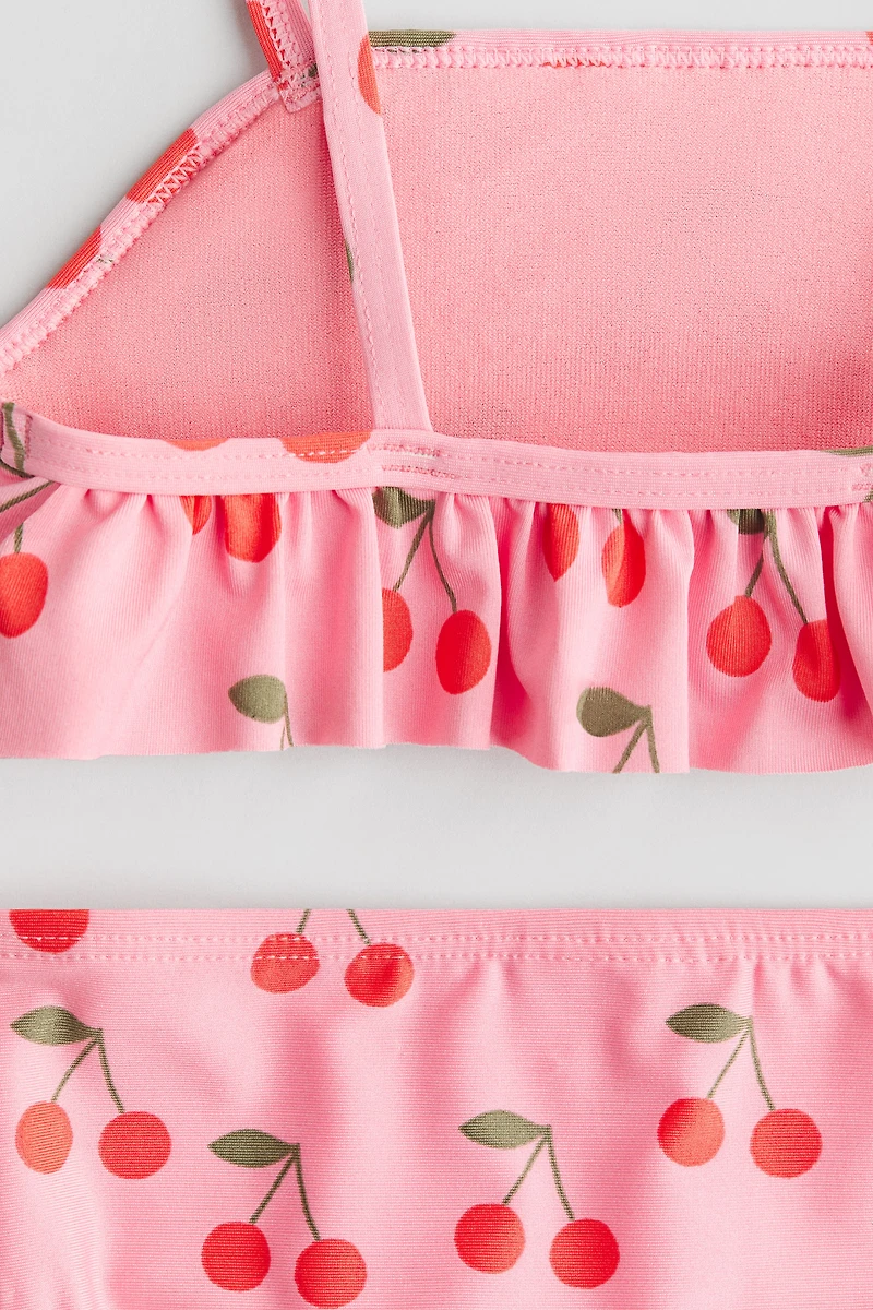 Ruffle-Trimmed Two-Piece Swimsuit